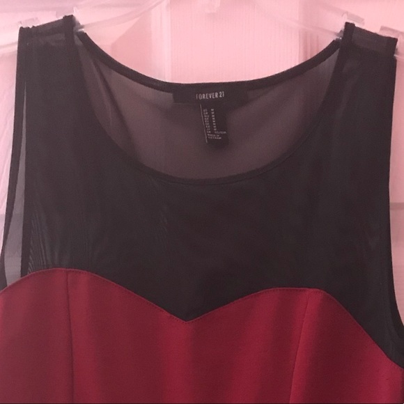 red skater dress - Picture 2 of 2